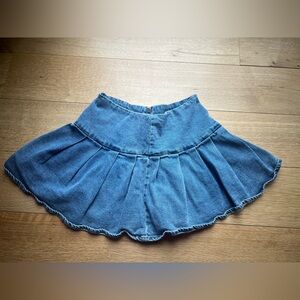 Nordstrom BP Denim Mini Skirt - Medium Blue